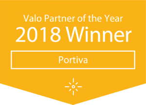 Valo Partner of the Year 2018 - Portiva