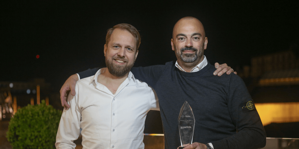 Valo partner of the year 2018 winner Portiva