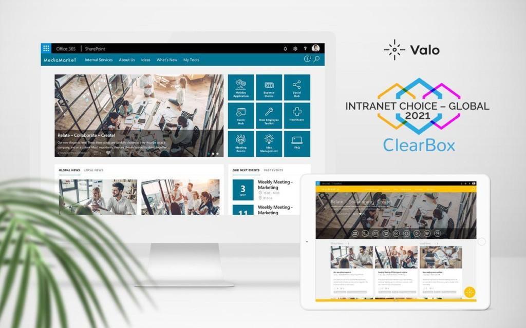 Valo Intranet is named Intranet Choice – Global 2021