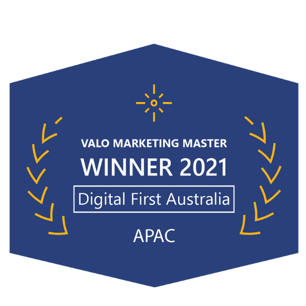Valo APAC Marketing of the Year Award 2021