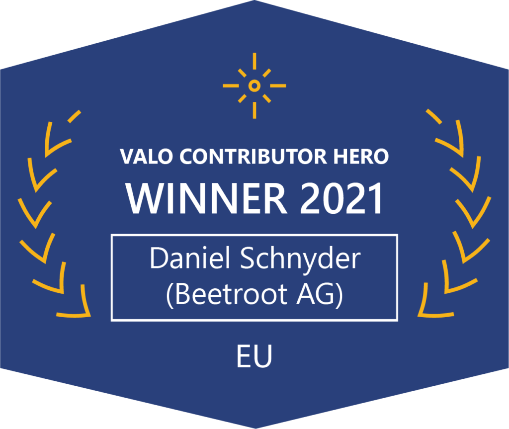 Valo Contributor Hero 2021 EU Daniel Schnyder