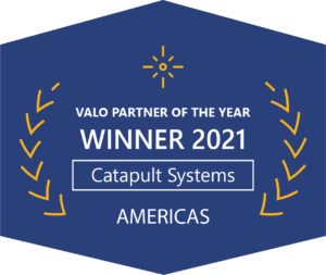 Valo Partner Of The Year 2021 2021 Americas Catapult Systems
