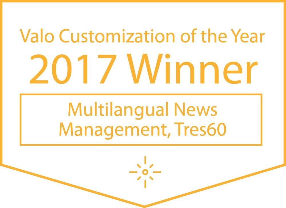 Valo Customization of the Year 2017 Tres60